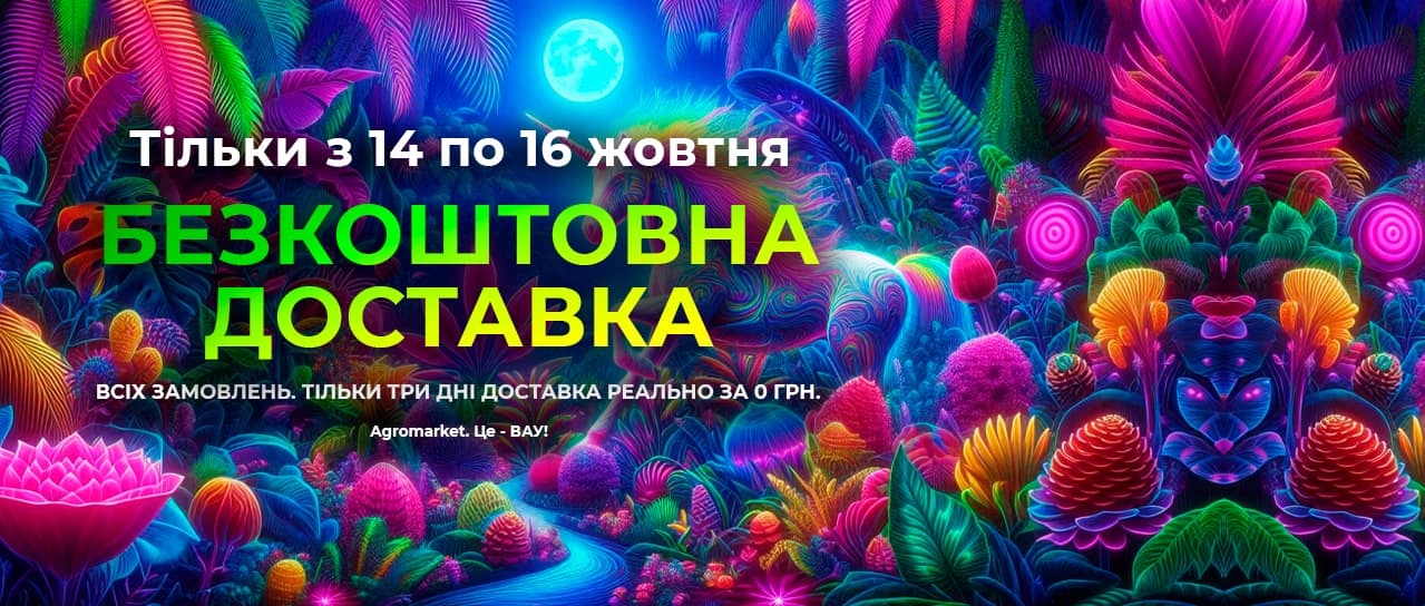 Вау! Безкоштовна доставка Вашого замовлення!