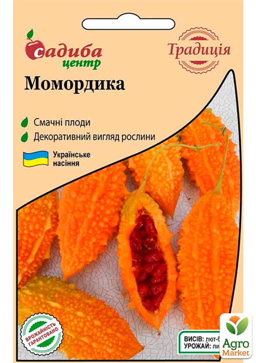 Момордика ТМ Садиба центр 8шт
Момордика ТМ Садиба центр 8шт