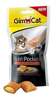 Ласощі Джімкет Nutri Pockets для кішок Птах + Біотин 60 г (4007092)1
