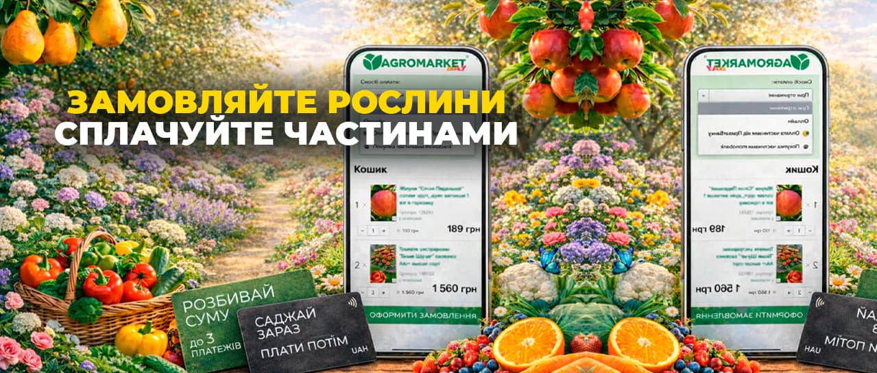 Оплата частинами вже доступна!