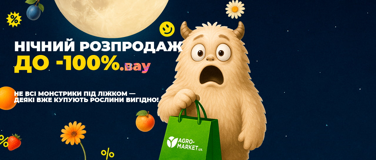 Нічний розпродаж до -100%
