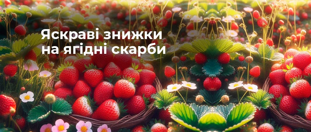 Яскраві знижки на ягідні скарби!