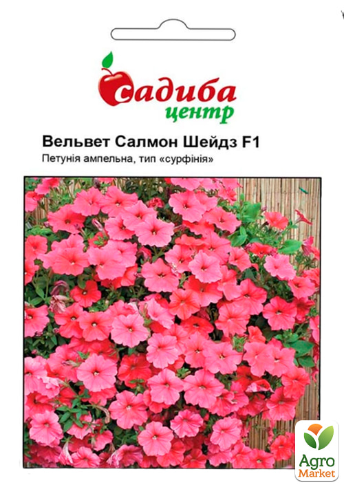 Петуния Вельвет Салмон Шейдз F1 ТМ Садиба центр 10шт
Петуния Вельвет Салмон Шейдз F1 ТМ Садиба центр 10шт
