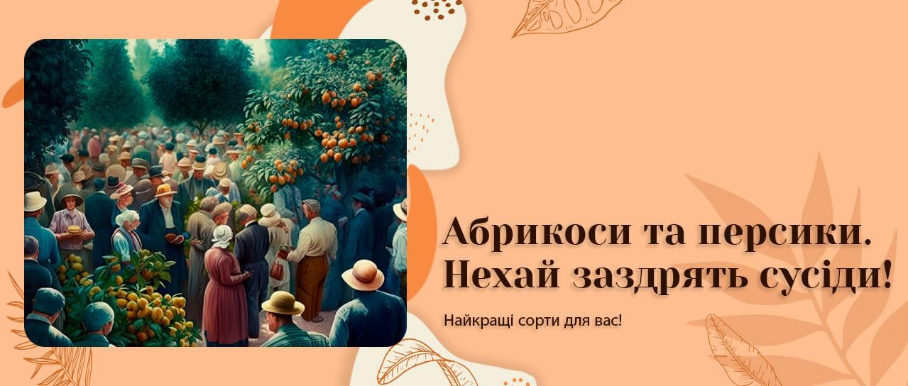 Кращі абрикоси та персики! Нехай заздрять сусіди.