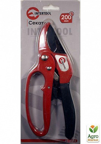Секатор 200мм ТМ "INTERTOOL" FT-1005