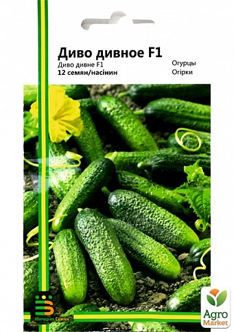 Огірок "Диво дивне" ТМ "Імперія насіння" 15шт
