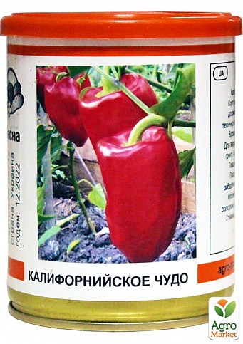 Перец "Калифорнийское чудо" (в банке) ТМ "Весна" 100г