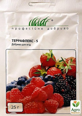 Мінеральне добриво "Террафлекс - S для ягід" ТМ "Hem Zaden" 25г