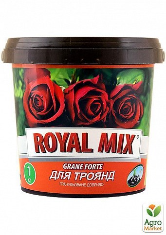 Минеральное удобрение "Для роз" ТМ "Royal Mix" (Банка) 1кг