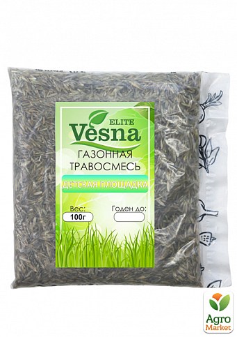 Газонная травосмесь "Детская площадка" ТМ "Vesna Elite" 100г