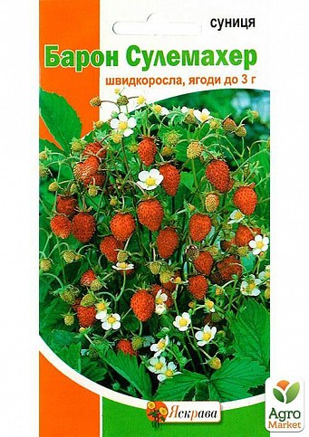 Земляника "Барон сулемахер" ТМ "Яскрава" 0.1г
