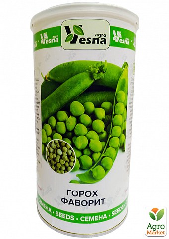 Горох "Фаворит" (в банке) ТМ "Весна" 500г