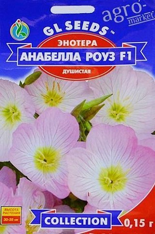 Энотера "Анабелла роуз F1" ТМ "GL SEEDS" 0.15г