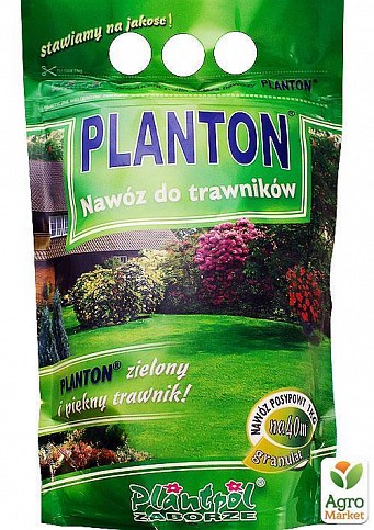Минеральное удобрение "Planton (для газона)" ТМ "Plantpol" 1кг