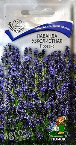 Лаванда вузьколиста "Прованс" ТМ "ПОШУК" 0.1г