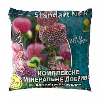 Минеральное удобрение "Для цветущих растений" ТМ "Standart NPK" 2кг