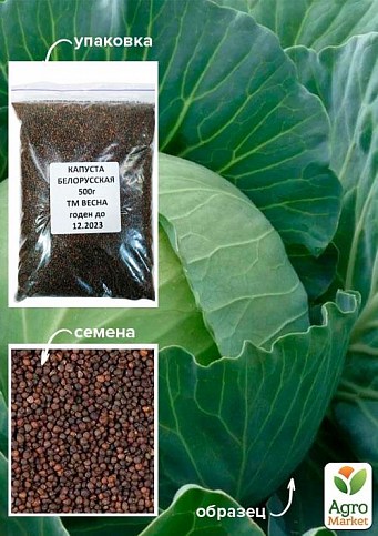 Капуста "Білоруська" ТМ "Весна" 500г