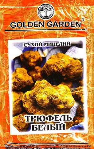 Сухий Міцелій "Трюфель Білий" ТМ "Golden Garden" 10г