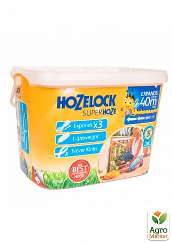 Шланг Superhoze, що розтягується + конектор Hozelock 40 м 7063