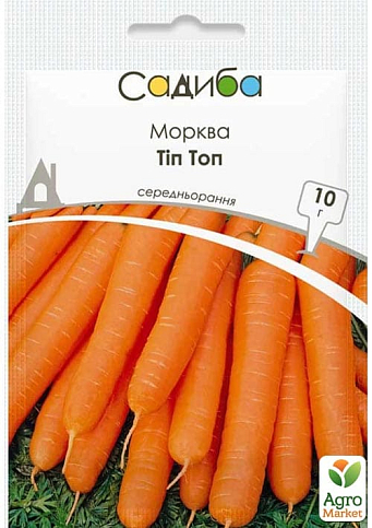 Морква "Тип Топ" ТМ "Садиба центр" 10г