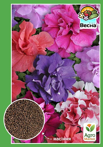 Бальзамин смесь окрасок ТМ "Весна" 0.3г
