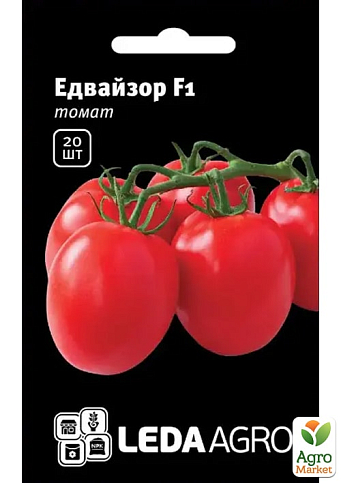 Томат "Едвайзор F1" ТМ "Leda Agro" 20шт