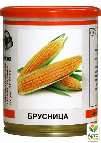 Кукуруза "Брусница" (в банке) ТМ "Весна" 100г