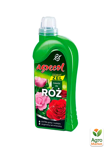 Удобрение (гель) для роз 7-4-7 ТМ "Agrecol" 1л