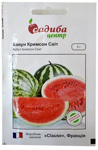Арбуз "Кримсон Свит" ТМ "Садиба центр" 1г