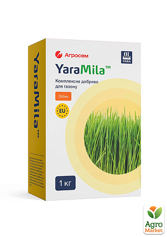 Добриво для газону, осінь ТМ "YaraMila" 1кг