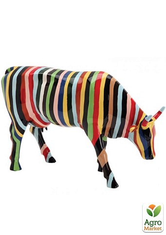 Коллекционная статуэтка корова Striped, Size L (20112)