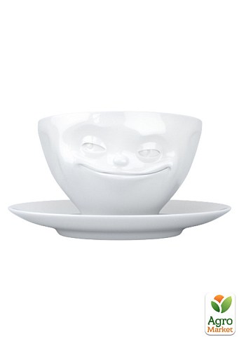 Чашка с блюдцем для кофе Tassen "Улыбка" (200 мл), фарфор (TASS14101/TA)