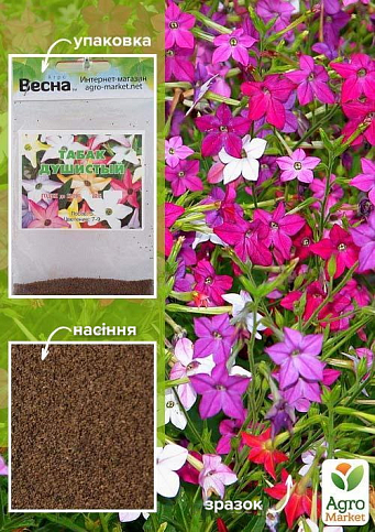 Семена Табак душистый смесь (Зипер) ТМ "Весна" 1г