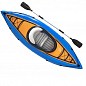 Одномісна надувна байдарка (каяк) Cove Champion, блакитна, весла 275х81 см ТМ "Bestway" (65115)