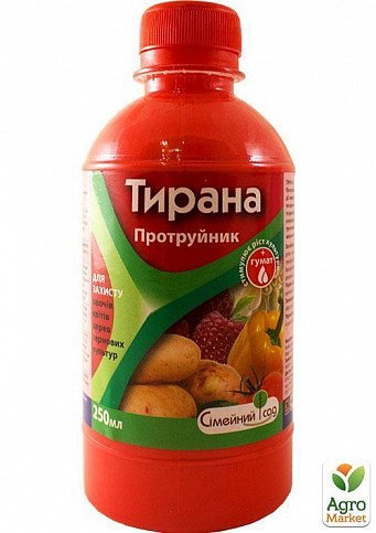 Протравитель "Тирана" ТМ "Семейный сад" 250мл