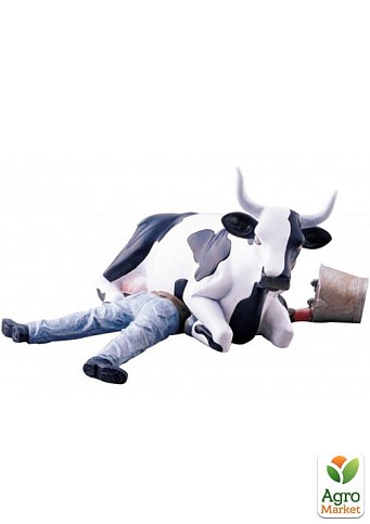 Коллекционная статуэтка корова Sitting on Mant, Size М (47811)