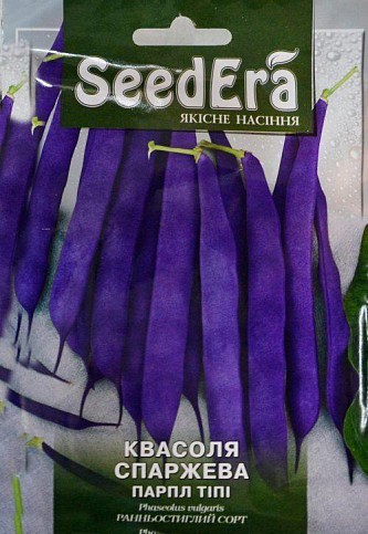 Квасоля спаржева "Парпл типи" ТМ "SeedEra" 20г
