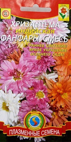 Хризантема "Фанфары смесь" ТМ "Плазменные семена" 20шт