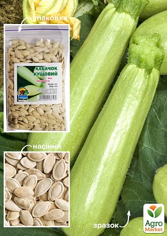 Кабачок "Кустовой" ТМ "Весна" 100г