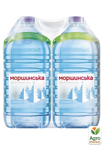Мінеральна вода Моршинська негазована 6л (упаковка 2 шт) - фото 3