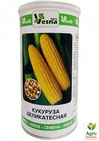 Кукуруза "Деликатесная" (в банке) ТМ "Весна" 500г