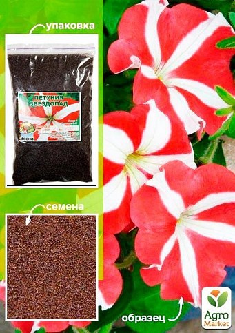 Петуния "Звездопад" ТМ "Весна" 100г