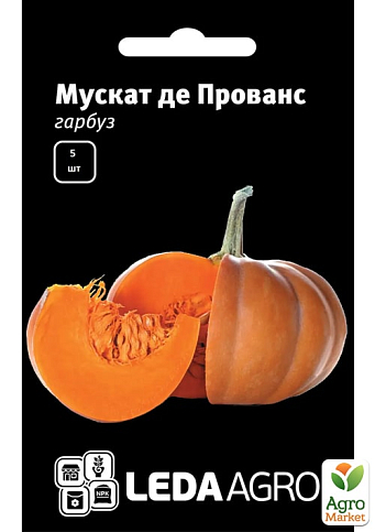 Гарбуз "Мускат де Прованс" ТМ "Leda Agro" 5шт