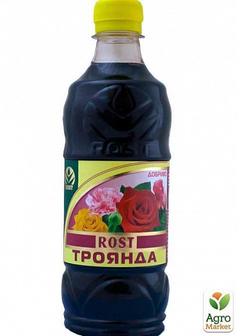 Органо-минеральное удобрение "Роза" ТМ "ROST" 0.5л
