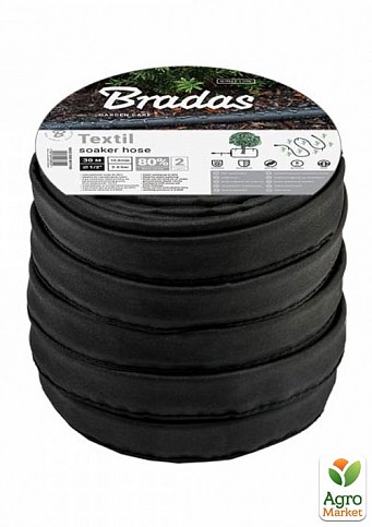 Сочащийся шланг SOAKER TEXTIL HOSE 30м, ТМ Bradas WSTH30
