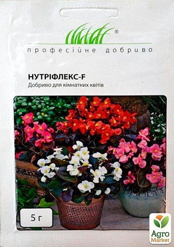 Удобрение для  комнатных цветов "Нутрифлекс-F" ТМ "Hem Zaden" 5г