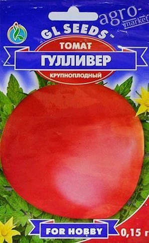 Томат "Гулівер" ТМ "GL SEEDS" 0.15г