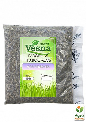 Газонная травосмесь "Для ремонта" ТМ "Vesna Elite" 100г