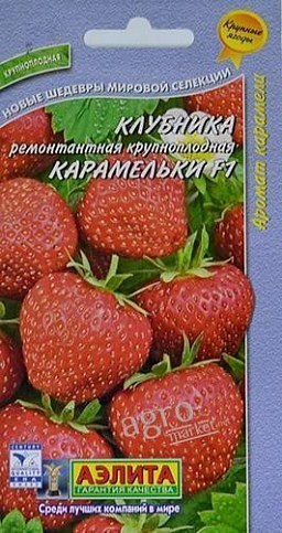 Клубника "Карамелька F1" ТМ "АЭЛИТА" 10шт