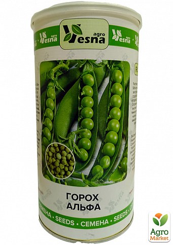 Горох "Альфа" (в банке) ТМ "Весна" 500г